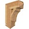 Ekena Millwork Legacy Arts & Crafts Rough Sawn Bracket, Western Red Cedar, 6"W x 18"D x 22"H BKT06X18X22LEC03RWR - alternate 1